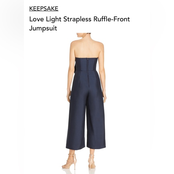 Keepsake Ruffle Front Jumpsuit - Picture 2 of 2